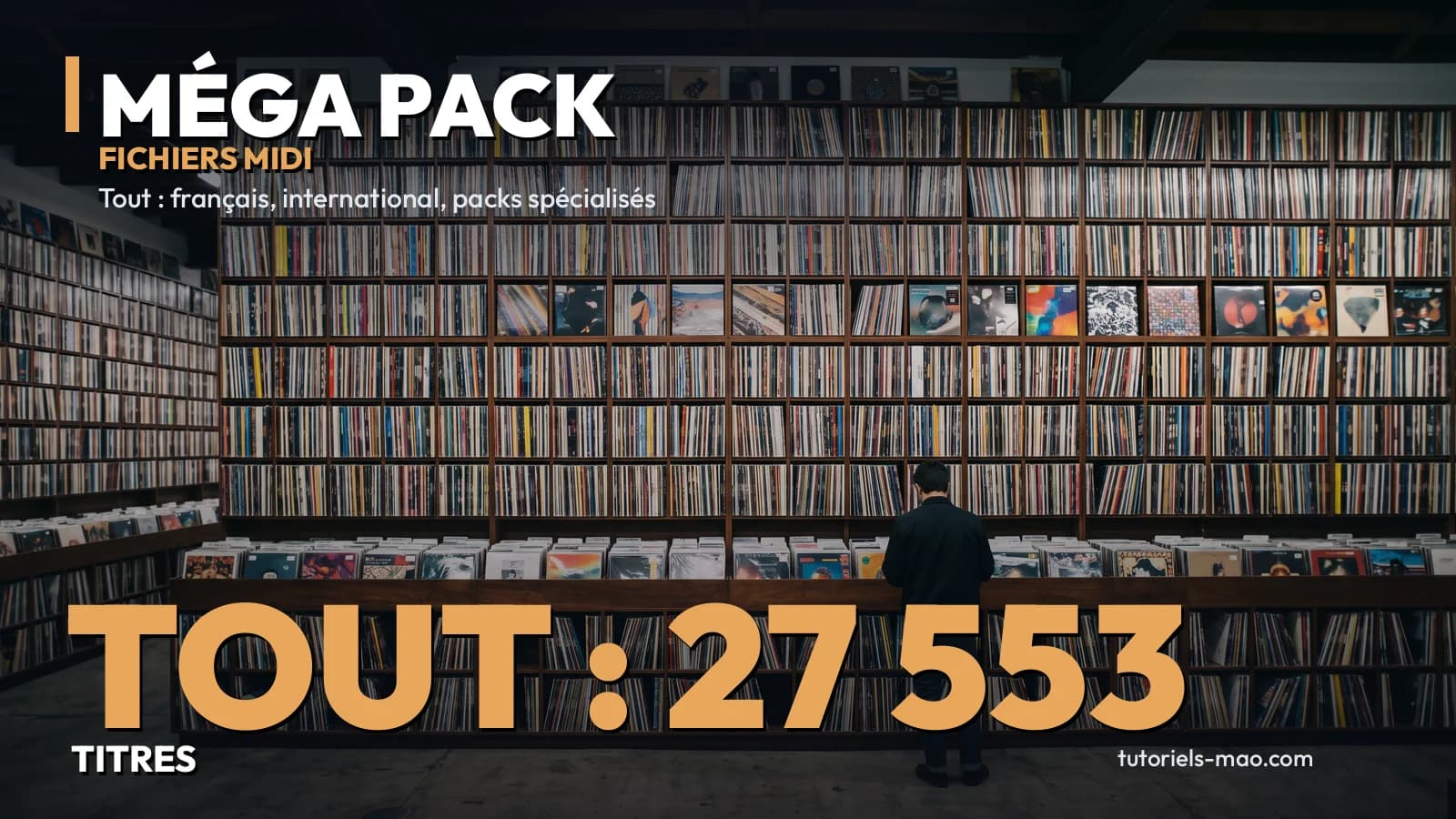 MÉGA PACK MIDI : toute la collection, 27 500 titres
