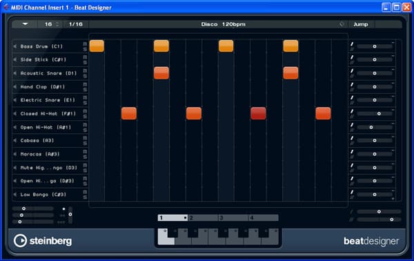 Beat Designer : créez vos beats sans plugin externe
