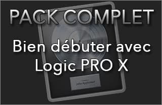 Logic Pro X : le pack complet pour bien débuter