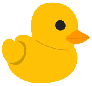 Le canard mascotte de Sonic Skunk