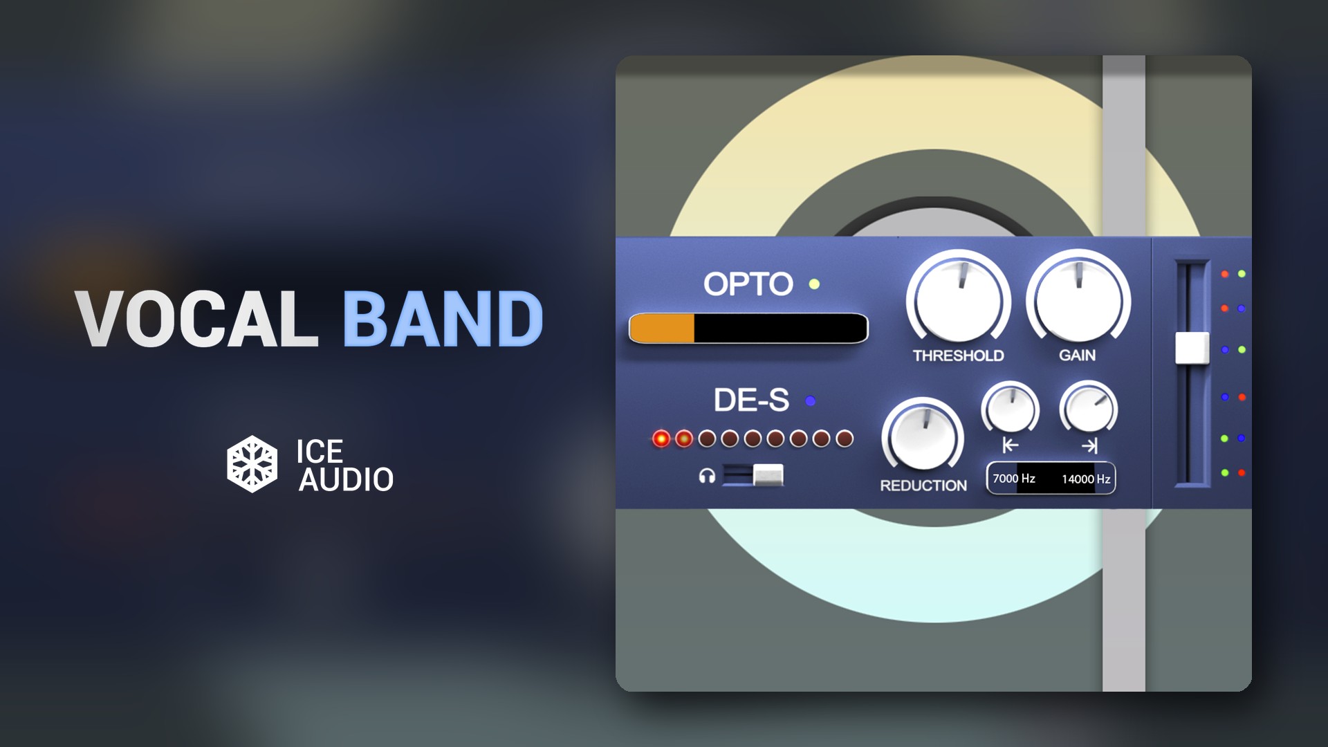 Le plugin Vocal Band d'Ice Audio, chaîne vocale 4 en 1