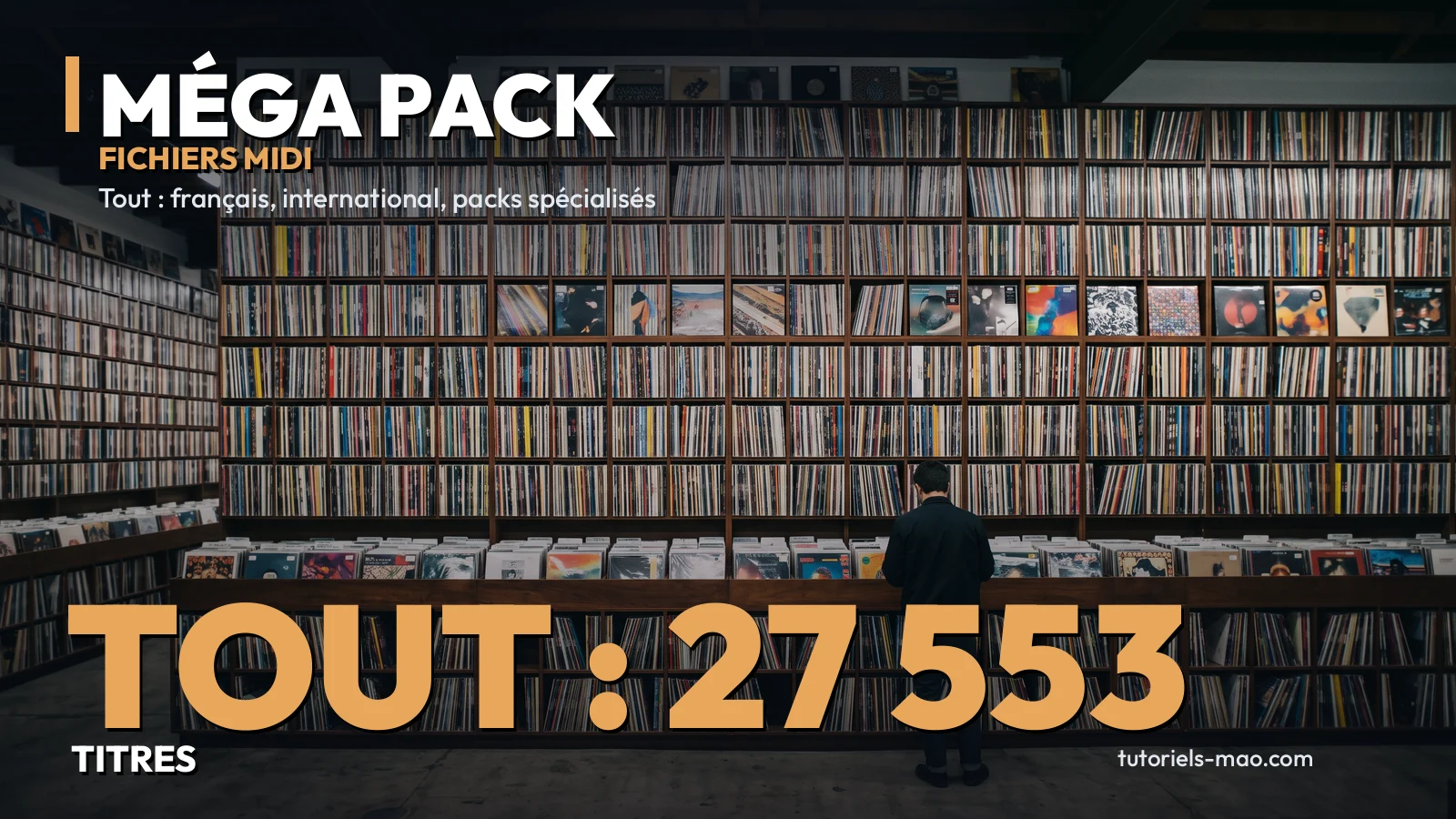 MÉGA PACK MIDI : toute la collection, 27 500 titres