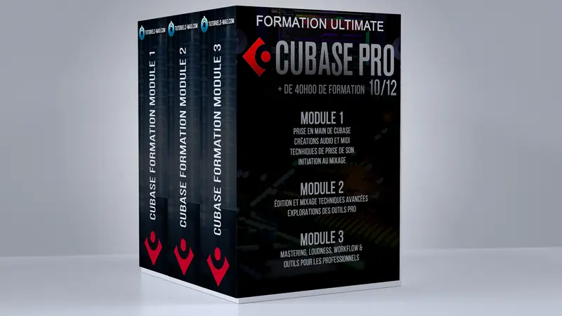 Cubase complet : 40h pour passer du débutant au pro