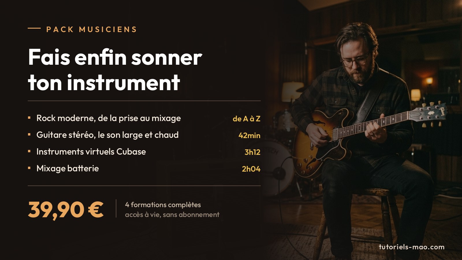 Pack Musiciens : fais enfin sonner ton instrument